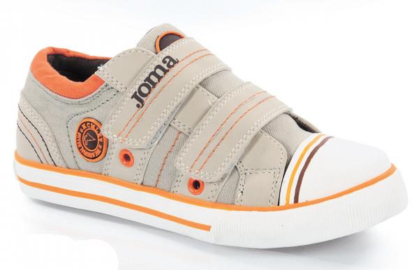 CASUAL KLARS JUNIOR GREY ORANGE