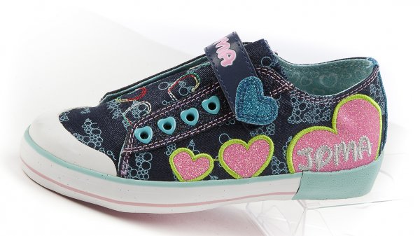 C.MICH JR 603 NAVY-FUCHSIA