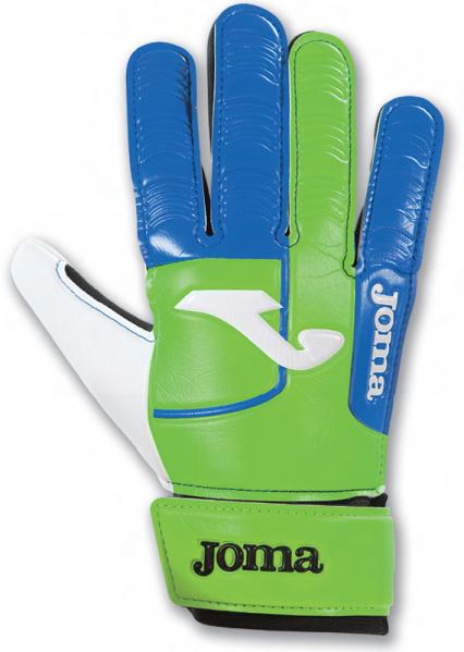 CALCIO13 FLUOR GREEN-BLUE G/K GLOVES
