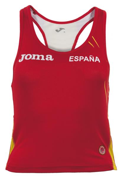 COMPETITION WOMEN RUNNING RED TOP