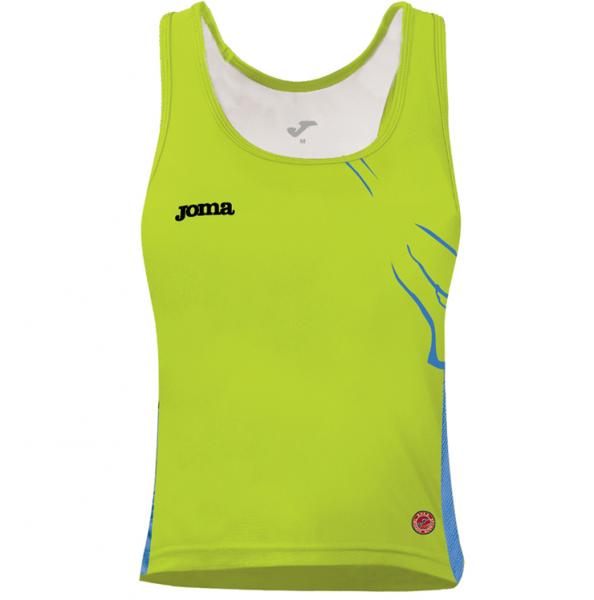 SLEEVELESS SHIRT WOMAN LIME