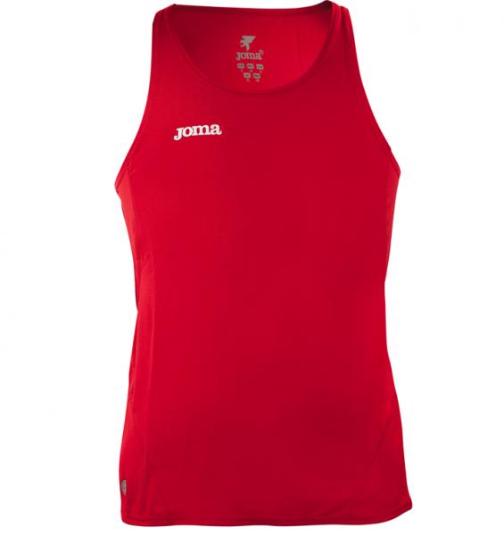 SLEEVELESS SHIRT RED