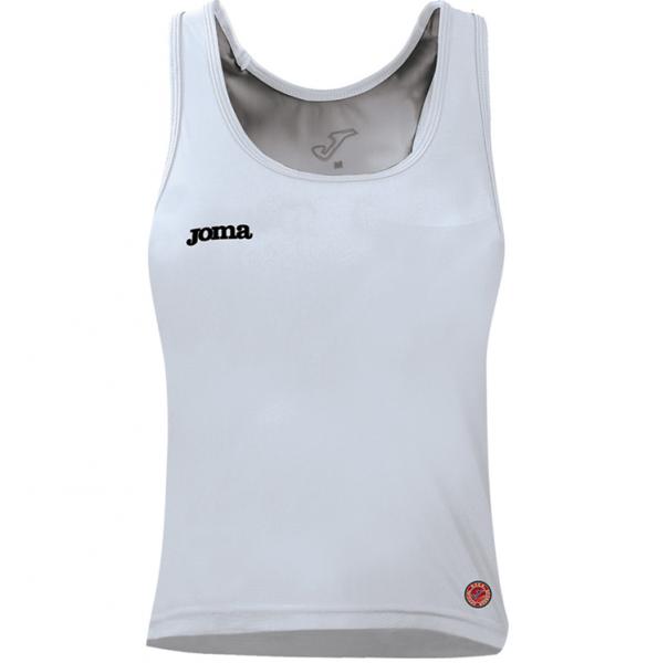 WOMEN SLEEVELESS WHITE SHIRT