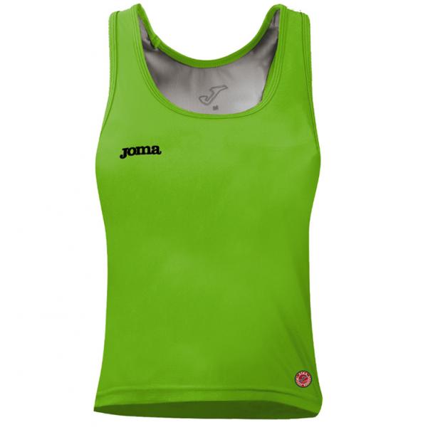WOMEN SLEEVELESS LIME SHIRT 