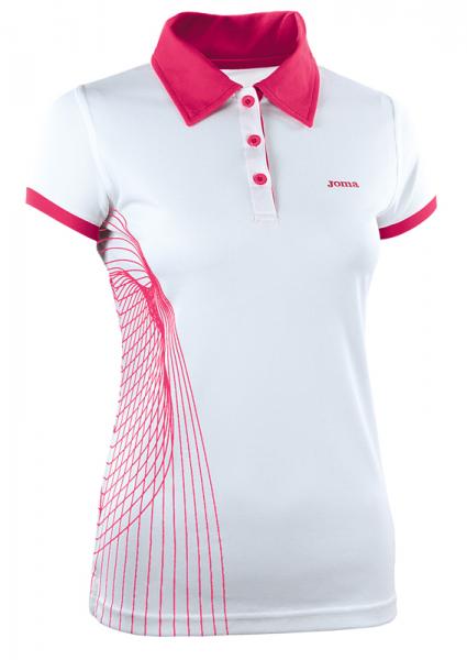 POLO BAMBOO WHITE PINK