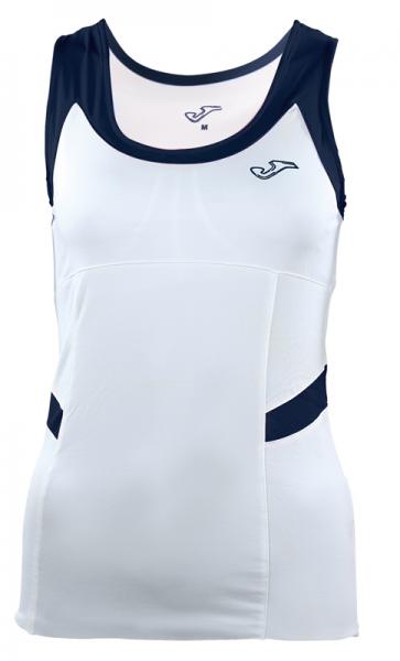 T SHIRT TENNIS WHITE NAVY