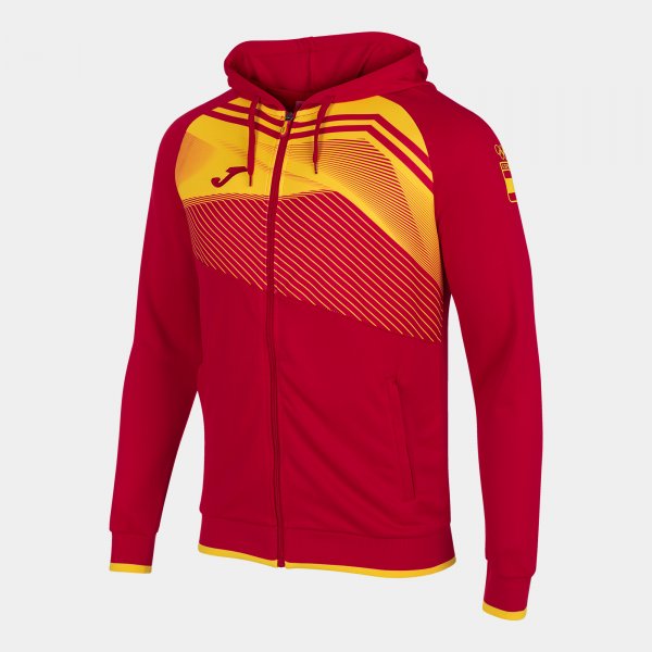FREE TIME JACKET HOOD COE RED
