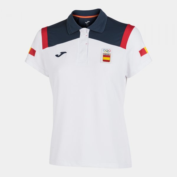 PODIUM POLO COE WHITE S/S WOMAN