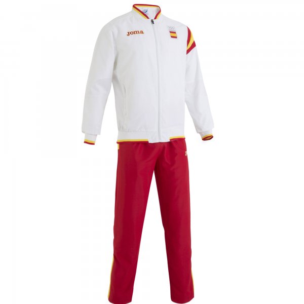 TRACKSUIT MICRO. PODIUM C.O.E. WHITE-RED