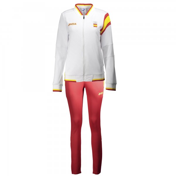 TRACKSUIT PODIUM C.O.E. WHITE-RED