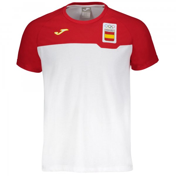 HOTEL T-SHIRT C.O.E. WHITE-RED S/S