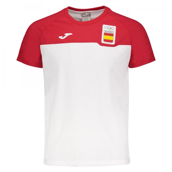 HOTEL T-SHIRT C.O.E. WHITE-RED S/S
