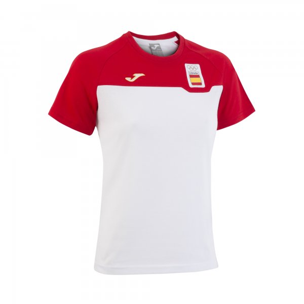 T-SHIRT HOTEL C.O.E. WHITE-RED S/S W.