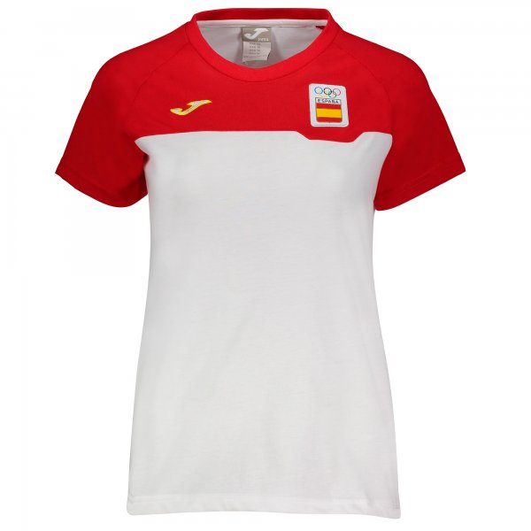 HOTEL T-SHIRT C.O.E. WHITE-RED S/S