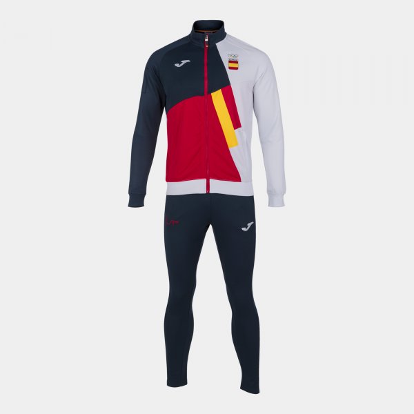 FREE TIME TRACKSUIT COE RED-NAVY