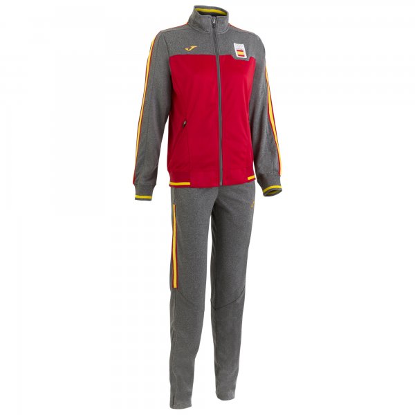 TRACKSUIT POLY. HOTEL C.O.E. RED-GREY W.