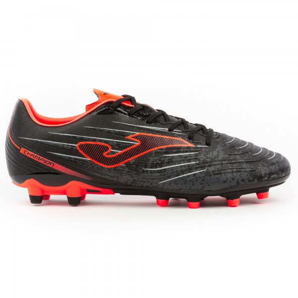 CHAMPION 901 BLACK-ORANGE FIRM GROUND