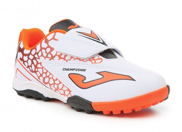 CHAMPION JR 502 WHITE-ORANGE TURF