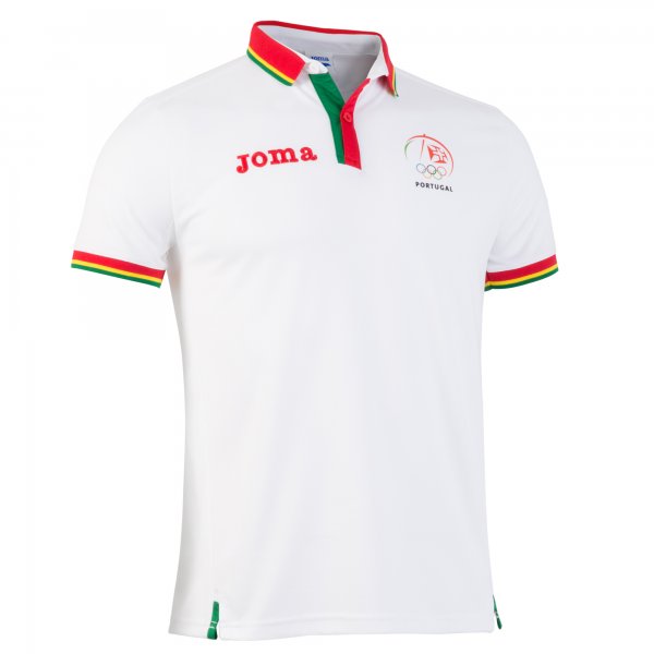 S/S WHITE C.O.P. POLO SHIRT PODIUM