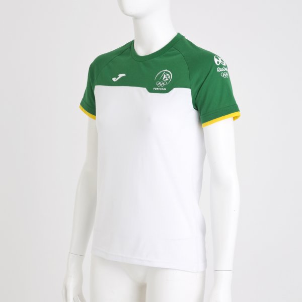 T-SHIRT HOTEL C.O. PORTUGAL WHITE-GREEN S/S W