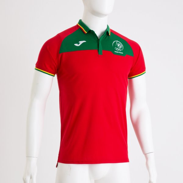 POLO HOTEL C.O. PORTUGAL RED-GREEN S/S