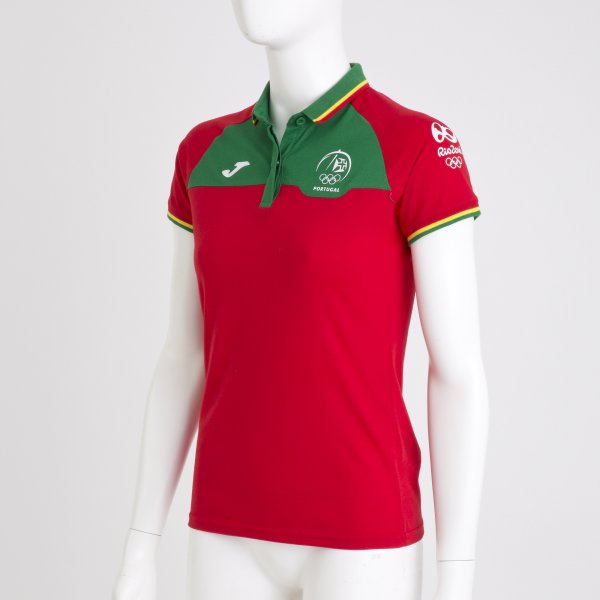 POLO HOTEL C.O. PORTUGAL RED-GREEN S/S W