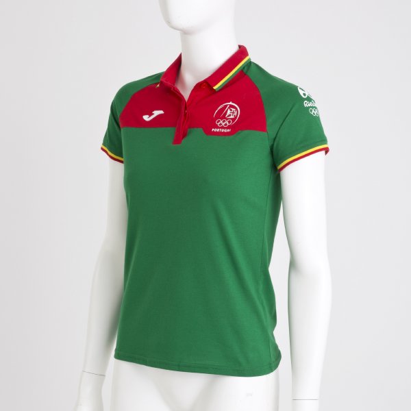 POLO HOTEL C.O. PORTUGAL GREEN-RED S/S W