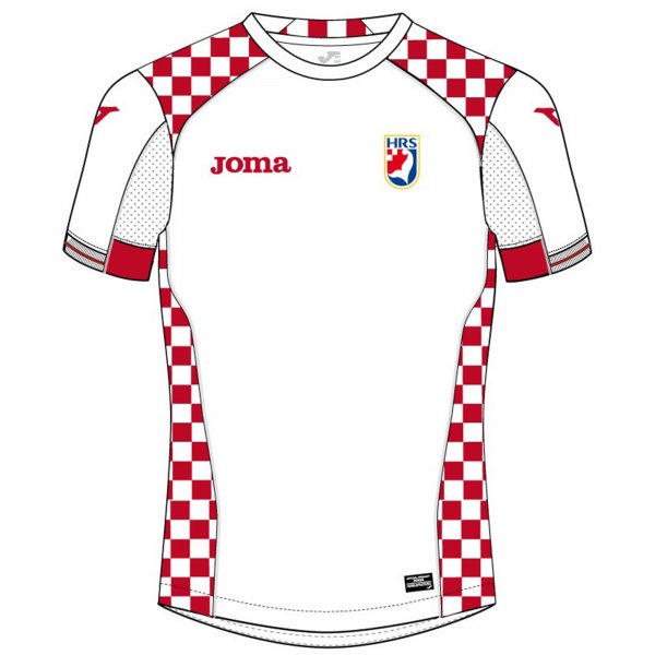 HOME JR T-SHIRT HANDBALL CROATIA WHITE S/S