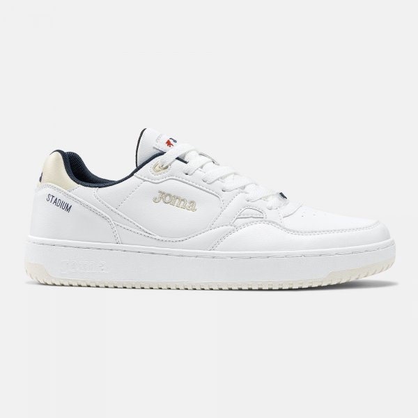 C.STADIUM MEN 2603 WHITE NAVY BLUE