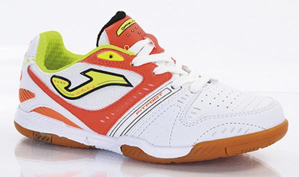 DRIBLING JR 402 WHITE-ORANGE INDOOR