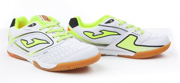 DRIBLING JR 502 WHITE-GREEN INDOOR