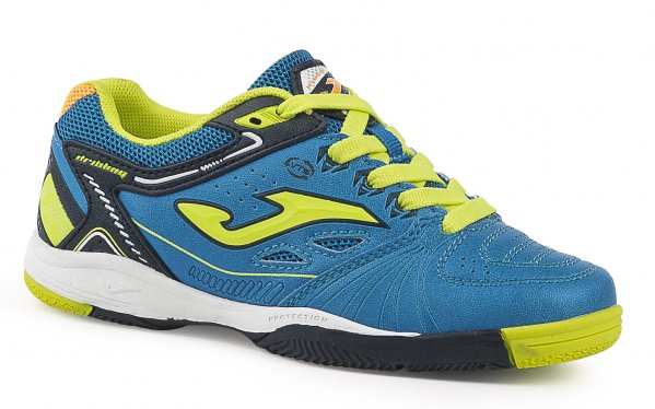 DRIBLING JR 604 BLUE-FLUOR-NAVY INDOOR
