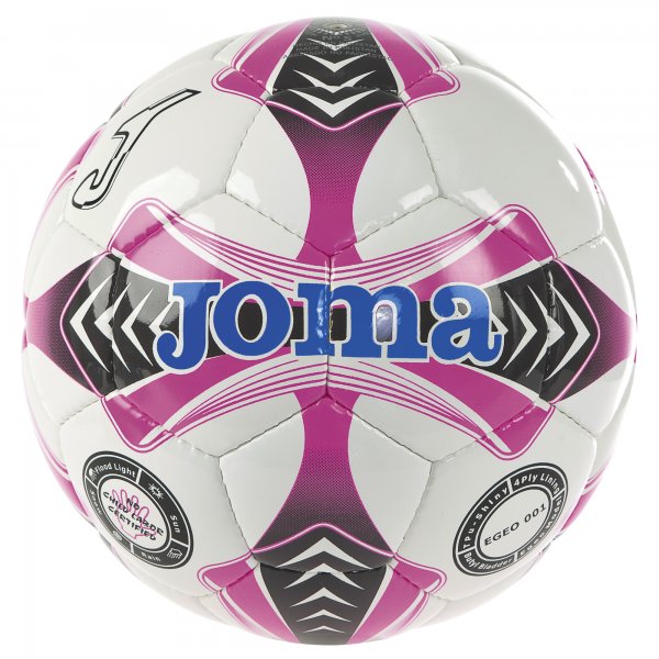 EGEO SOCCER BALL PINK-ANTHRACITE SIZE 5