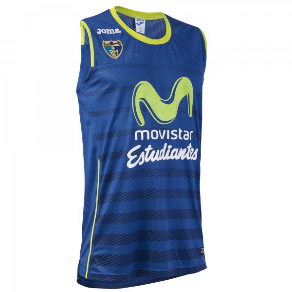 1ST T-SHIRT ESTUDIANTES NAVY SLEEVELESS