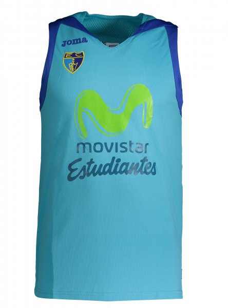 2ND T-SHIRT ESTUDIANTES TURQUOISE SLEEVLESS