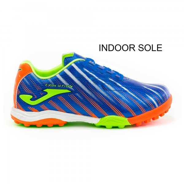EVOLUTION JR 2035 ROYAL-GREEN LACES INDOOR