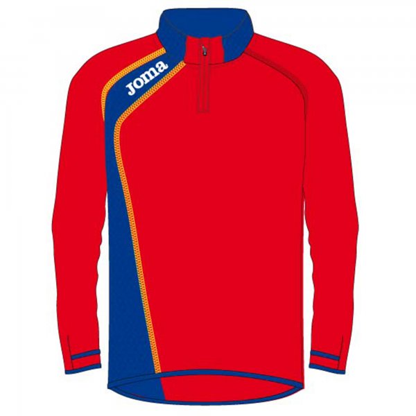 SWEATSHIRT HALF ZIPPER F.A. ANDORRA RED
