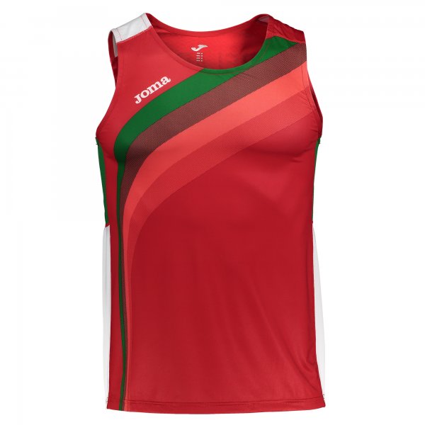 COMPETITION T-SHIRT F.A.B. RED SLEEVELESS