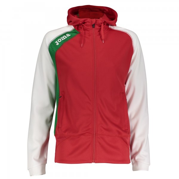 HOODIE JACKET F.A.B. RED W.