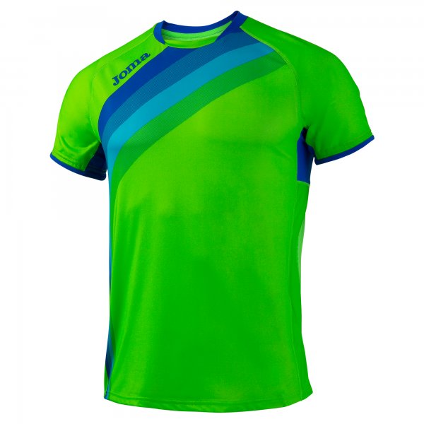PLAYING T-SHIRT F.A. SLOVENIJA GREEN FLUOR S/S