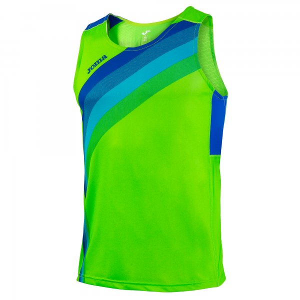 PLAYING T-SHIRT F.A. SLOVENIJA GREEN FLUOR SLEEVEL