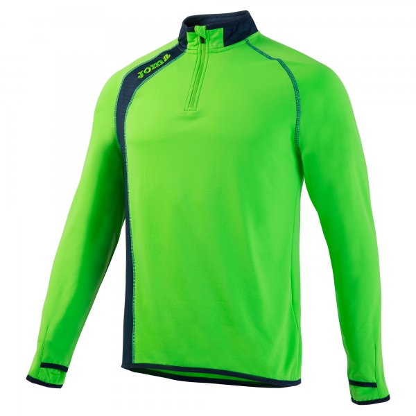 SWEATSHIRT 1/2 ZIPPER  F.A. SLOVENIJA GREEN
