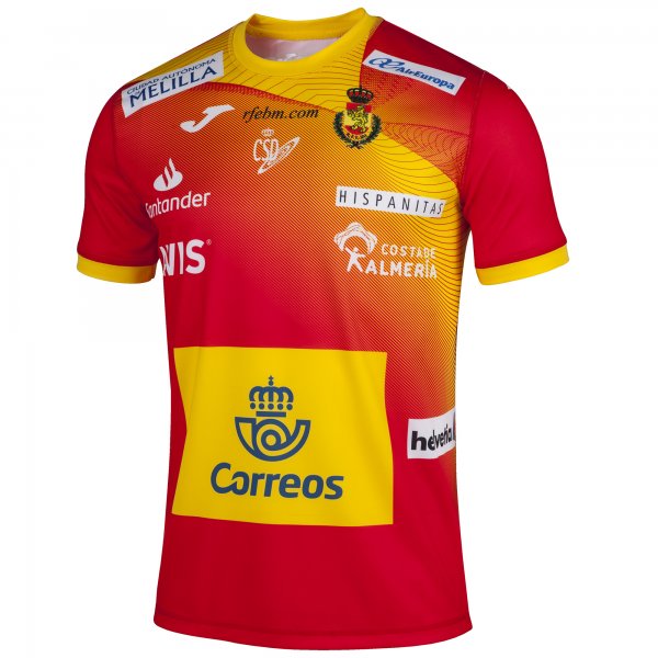 1ST TSHIRT HANDBALL SPAIN RED S/S