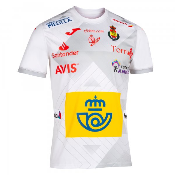 2ND TSHIRT HANDBALL SPAIN WHITE S/S