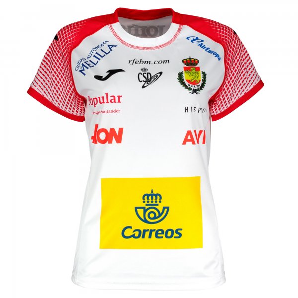 2ND T-SHIRT  HANDBALL SPAIN WHITE S/S W.