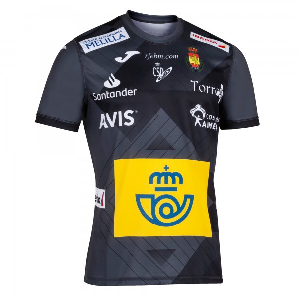 3RD TSHIRT HANDBALL SPAIN ANTHRACITE S/S