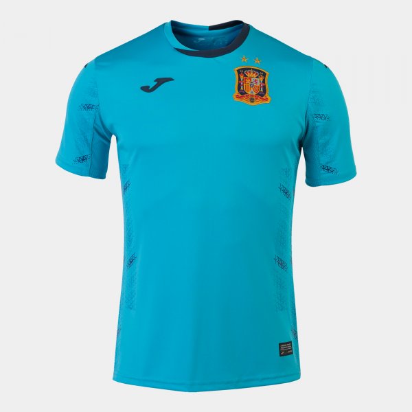 GOALKEEPER T-SHIRT SPANISH FUTSAL BLUE S/S