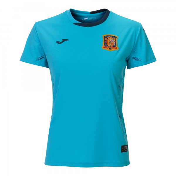 GOALKEEPER T-SHIRT SPANISH FUTSAL BLUE S/S WOMAN