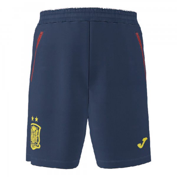 TRAINIG SHORTS SPANISH FUTSAL NAVY  -POCKETS-