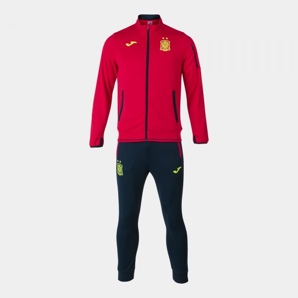 HOTEL TRACKSUIT SPANISH FUTSAL RED-NAY
